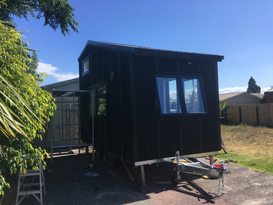 Why we built 4 tiny houses in 4 years. #1 The "Teeny Tina" Tiny House